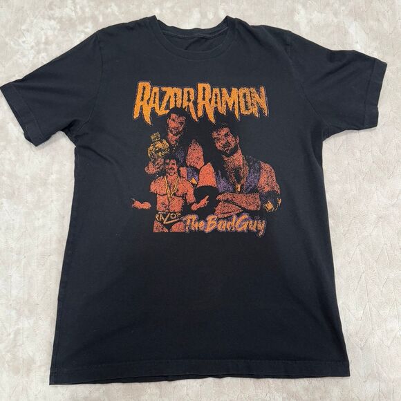 WCW Razor Ramon The Bad Guy Shirt Size M - Picture 1 of 5